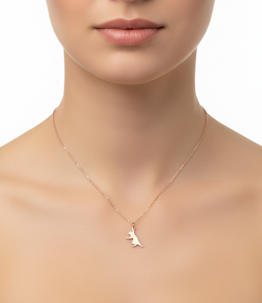 KEDİ KOLYE - BONCUK