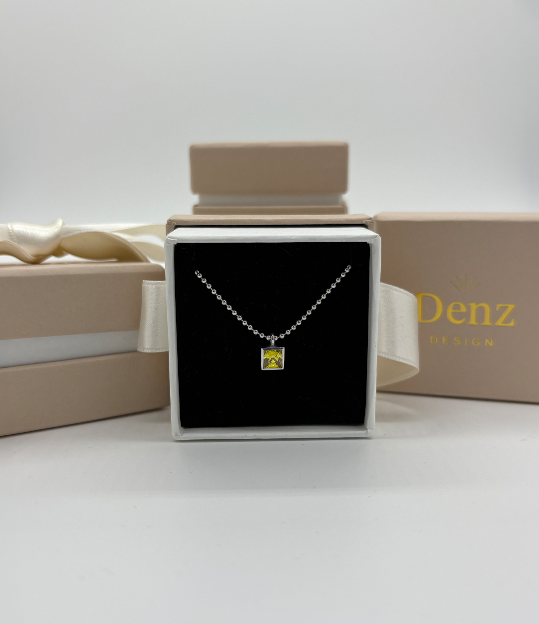 CİTRİN PRENSES KOLYE