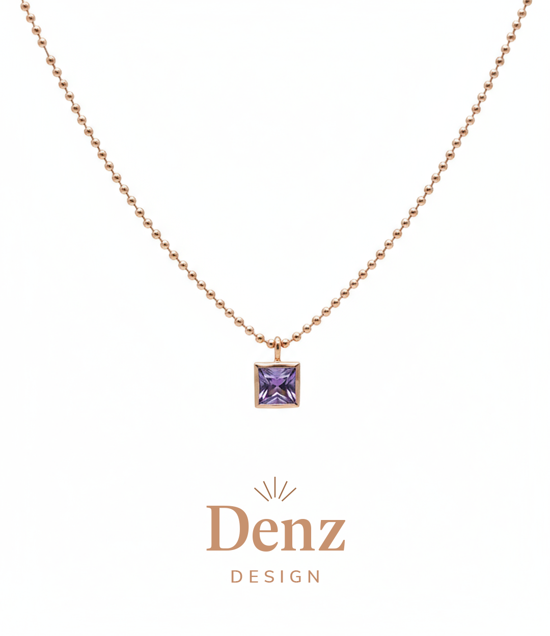 AMETİST PRENSES KOLYE