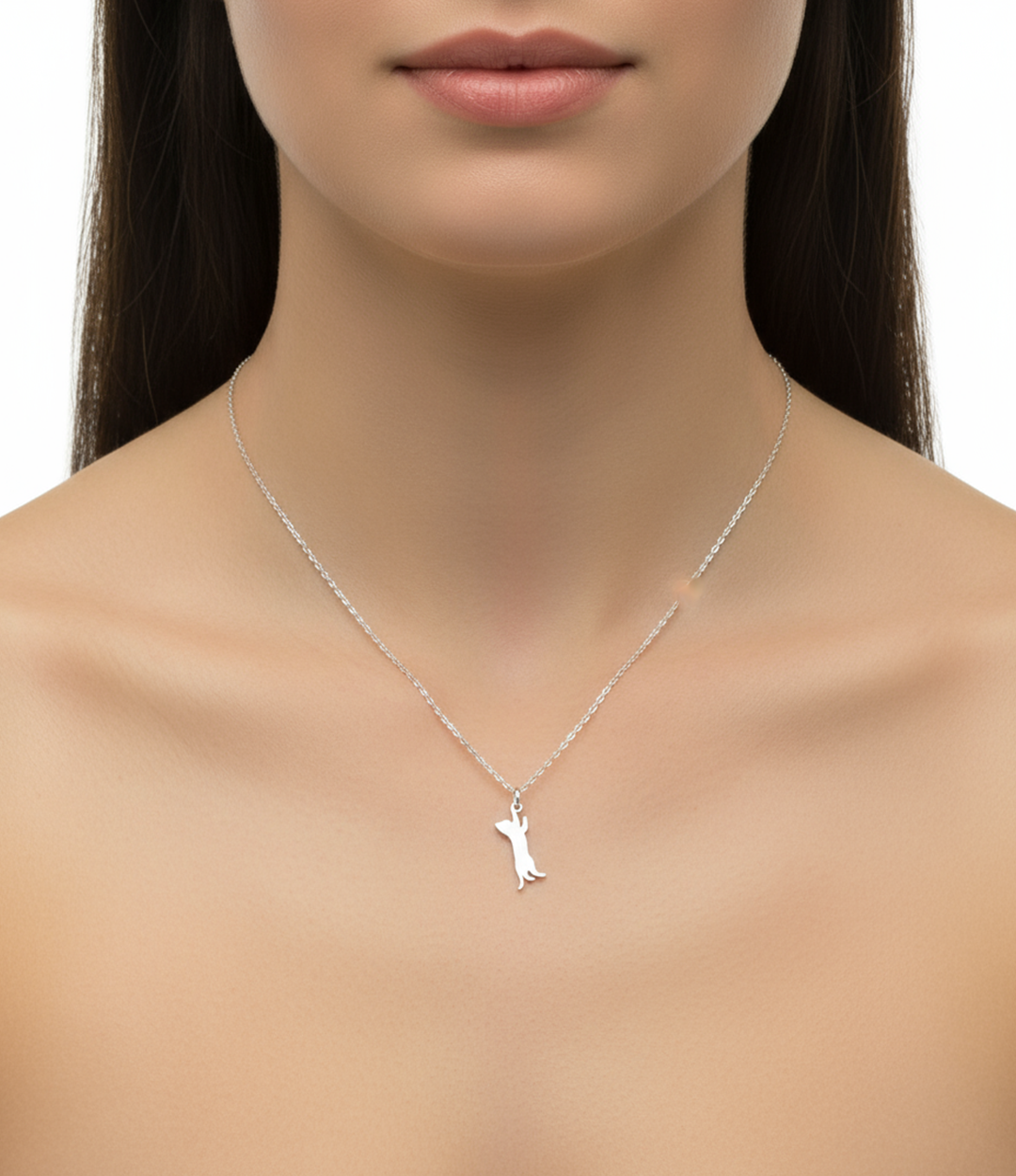 KEDİ KOLYE - ZEYTİN