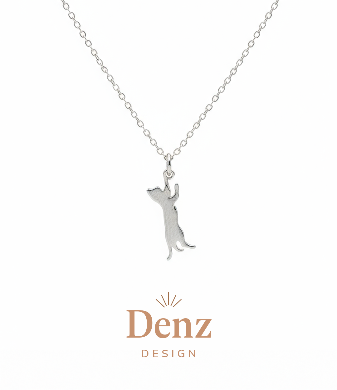 KEDİ KOLYE - ZEYTİN