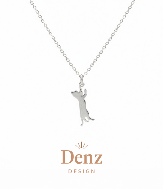 KEDİ KOLYE - ZEYTİN