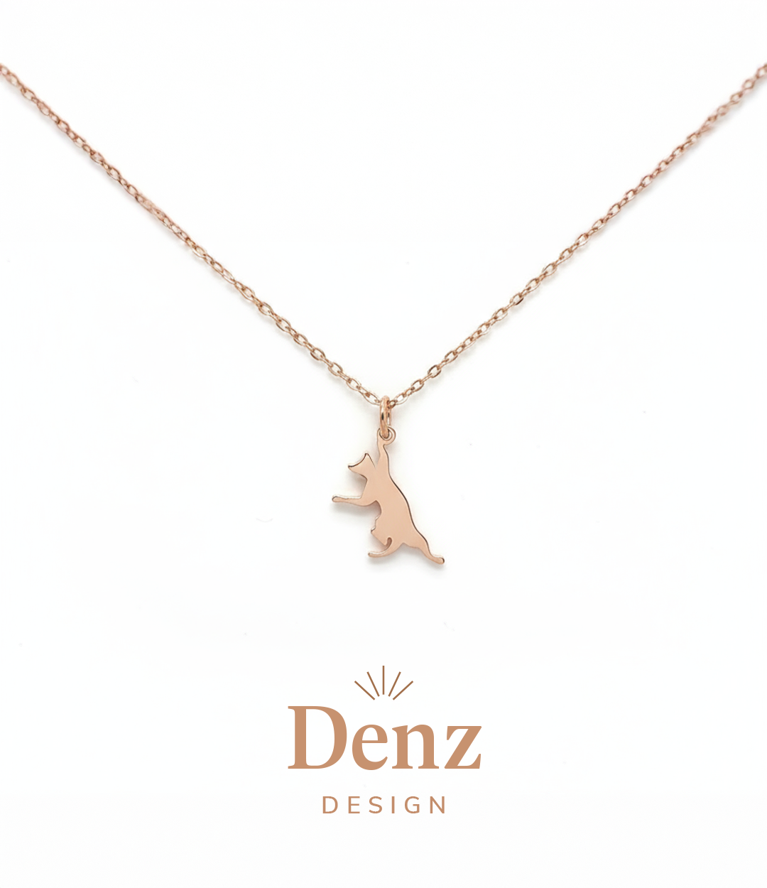 KEDİ KOLYE - BONCUK