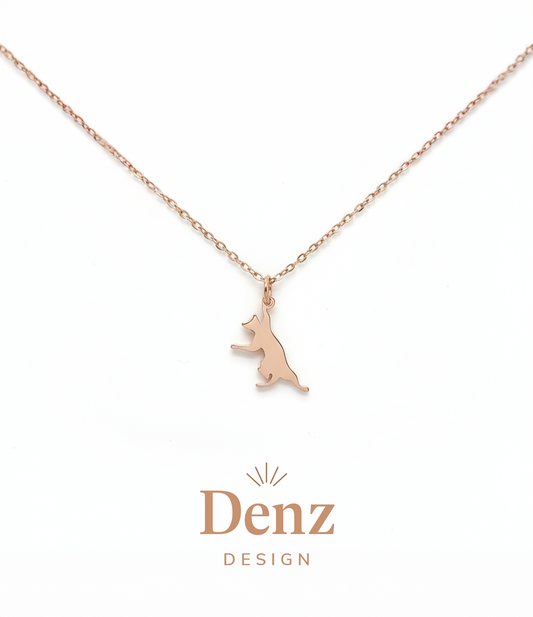 KEDİ KOLYE - BONCUK