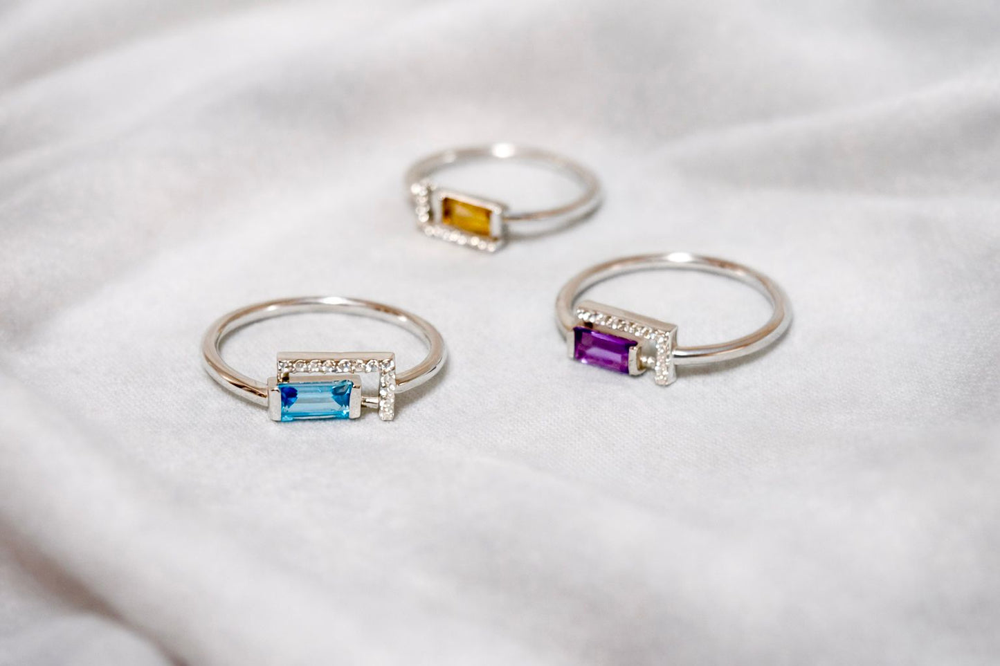 Ametist Taşlı Yüzük